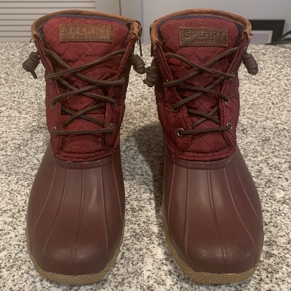 Sperry Shoes - Dark purple Sperry duck boots